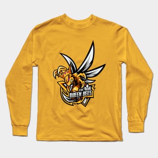 Queen Bees - Wellington NZ ice hockey Long Sleeve T-Shirt